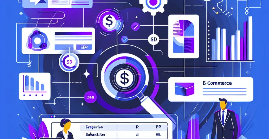 电商企业 ERP 系统选型：价格与功能匹配度评估